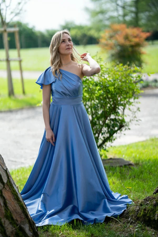 ABITO GISELLE - AZZURRO POLVERE