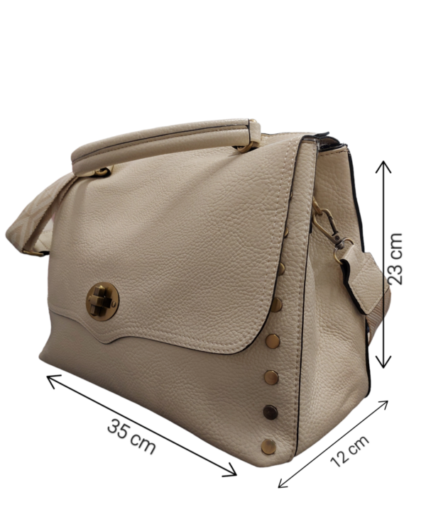 MAXI BORSA MARTINA - BEIGE - immagine 3