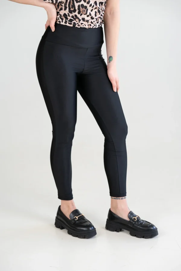 LEGGINGS LUCIDO - NERO - immagine 2