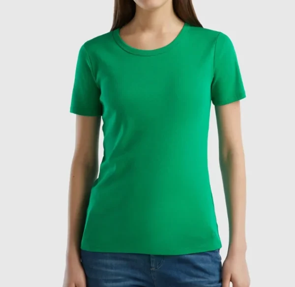 T-SHIRT BASICA - VERDE BRILLANTE