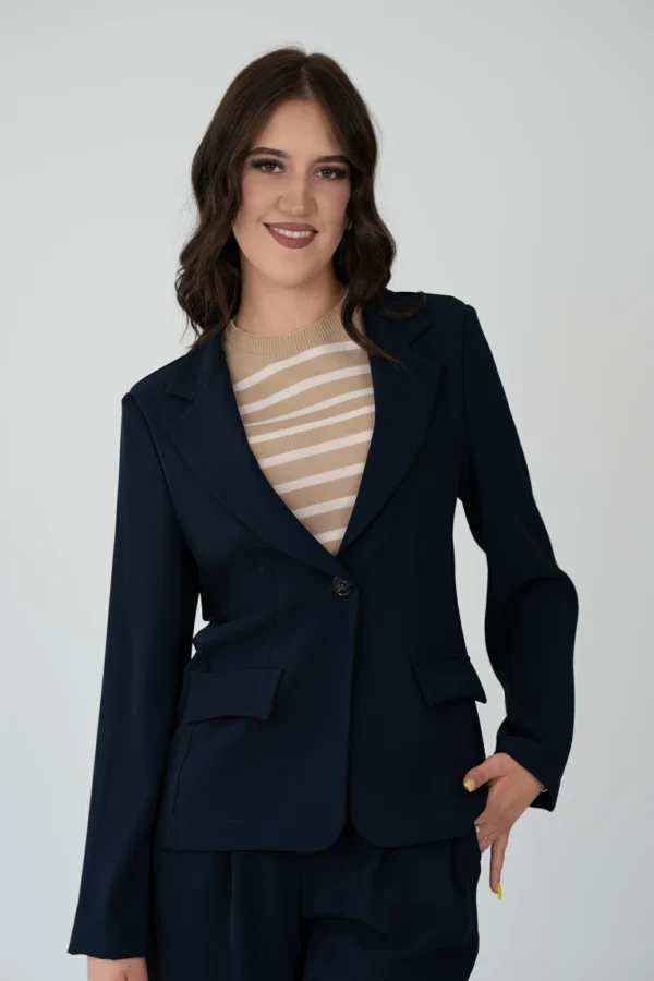 BLAZER VIENNA - BLU NOTTE