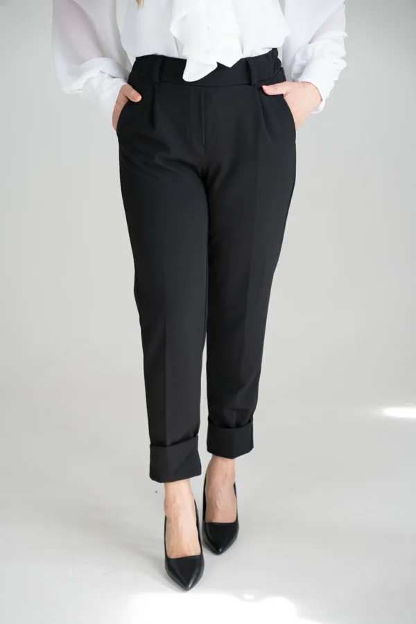 PANTALONE PENCE- NERO - immagine 2