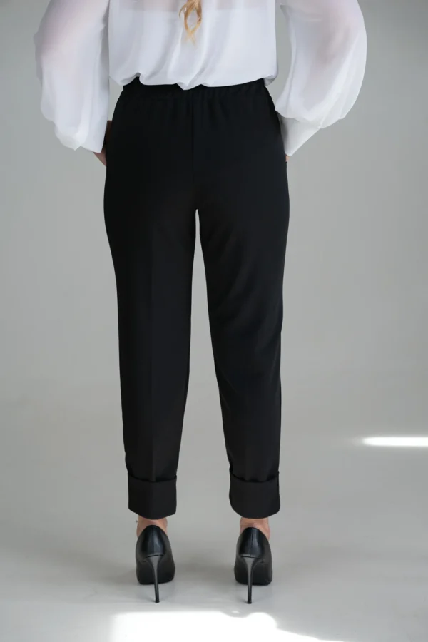 PANTALONE PENCE- NERO - immagine 4