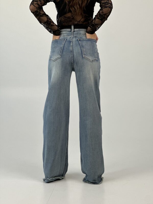 JEANS BRILLANTINI PALAZZO - immagine 3