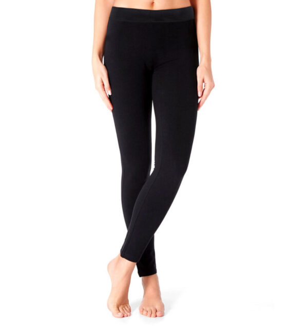 LEGGINGS TERMICO FELPATO - NERO