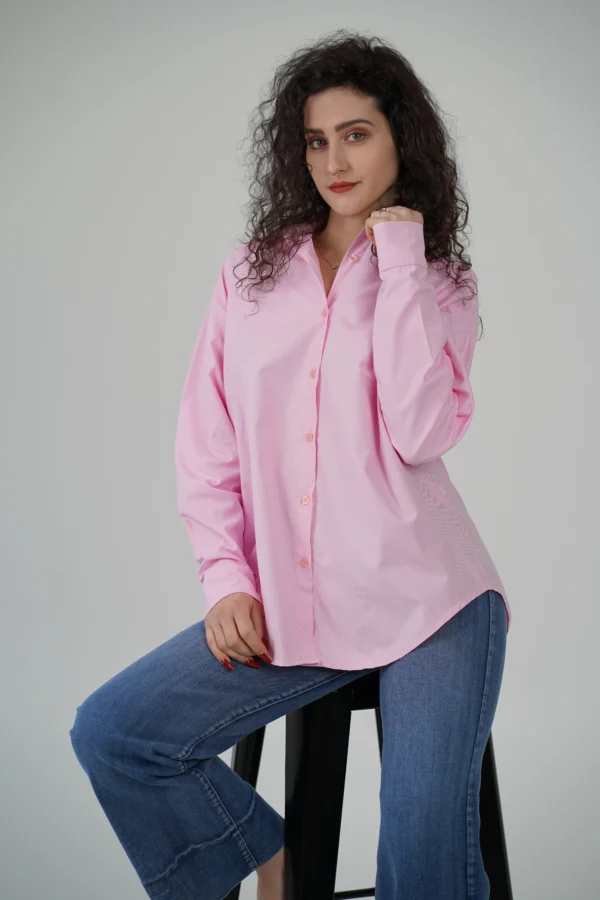 CAMICIA COTTON - ROSA