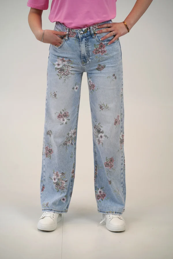 Jeans Fiori - immagine 2