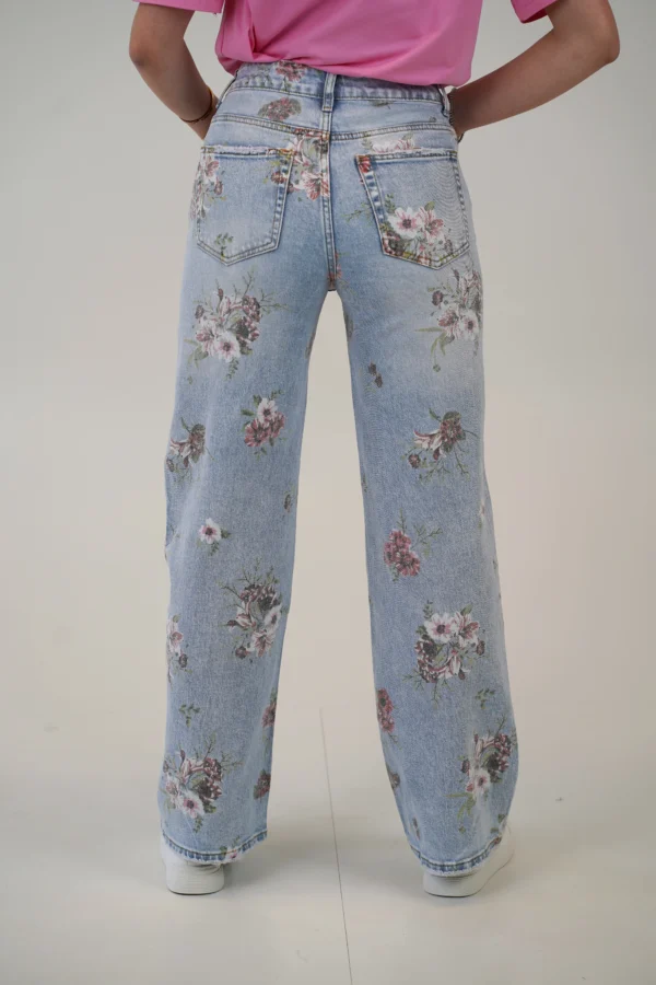 Jeans Fiori - immagine 3