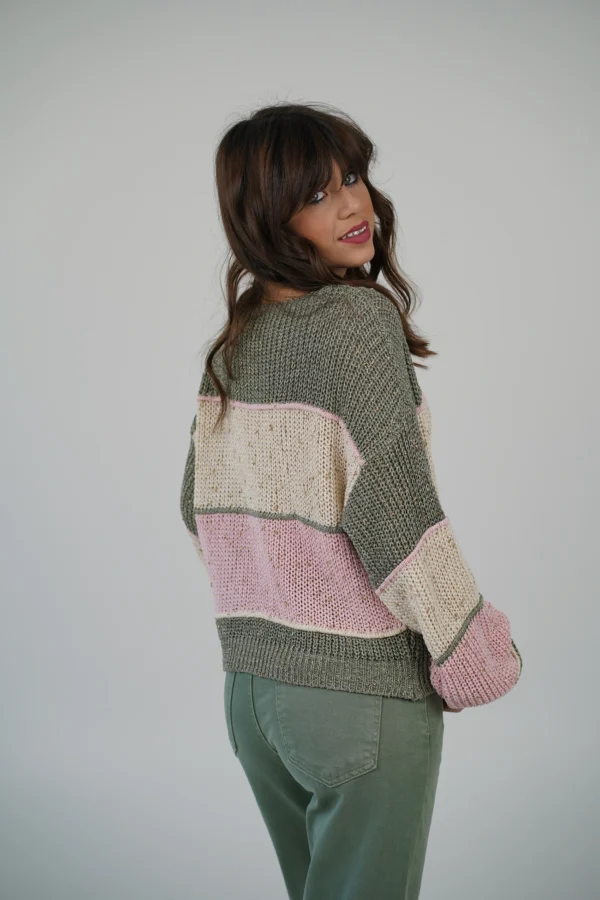 Cardigan Tricolor - immagine 3