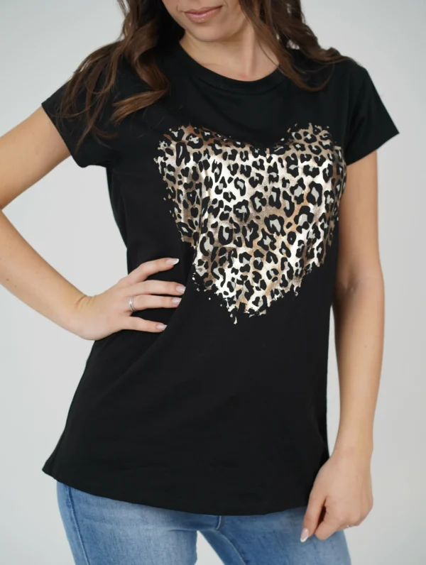 T-Shirt Cuore Animalier - immagine 2